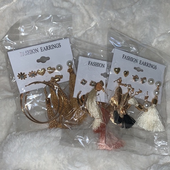 18 pairs of Fashion earrings - Picture 4 of 4